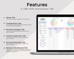 Income and Expense Tracker Spreadsheet